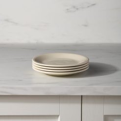 Alternative view of Fiesta Dinnerware - Linen Set of 4 Classic Rim 7 1/4 Inch Salad Plate - Linen Set of 4 Classic Rim 7 1/4 Inch Salad Plate