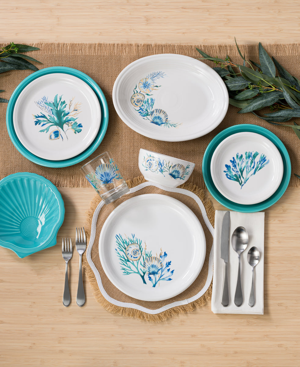 Fiesta Dinnerware - New Retired Coastal Shores 11 5/8 Inch Medium Oval Serving Platter - New Retired Coastal Shores 11 5/8 Inch Medium Oval Serving Platter - Image 2