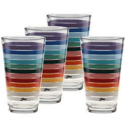 Fiesta Dinnerware - 16 oz. All Colors 2026 Cooler Glass - Set of 4 - 16 oz. All Colors 2026 Cooler Glass - Set of 4