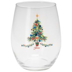 Alternative view of Fiesta Dinnerware - 15 oz. Fiesta® Christmas Tree Stemless Wine, Set of 4 - 15 oz. Fiesta® Christmas Tree Stemless Wine, Set of 4