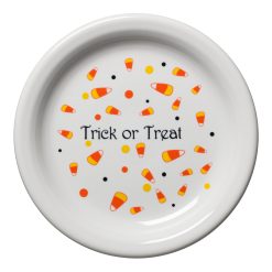 Fiesta Dinnerware - Candy Corn Bistro Coupe 6 1/4 Inch Appetizer Plate - Candy Corn Bistro Coupe 6 1/4 Inch Appetizer Plate