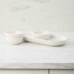 Alternative view of Fiesta Dinnerware - Fiesta 4-Piece Condiment Set White - Fiesta 4-Piece Condiment Set White