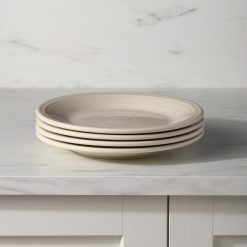 Alternative view of Fiesta Dinnerware - Linen Set of 4 Classic Rim 10 1/2 Inch Dinner Plate - Linen Set of 4 Classic Rim 10 1/2 Inch Dinner Plate