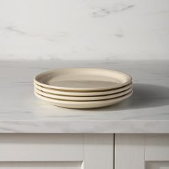 Alternative view of Fiesta Dinnerware - Linen Set of 4 Bistro Coupe 9 Inch Luncheon Plate - Linen Set of 4 Bistro Coupe 9 Inch Luncheon Plate