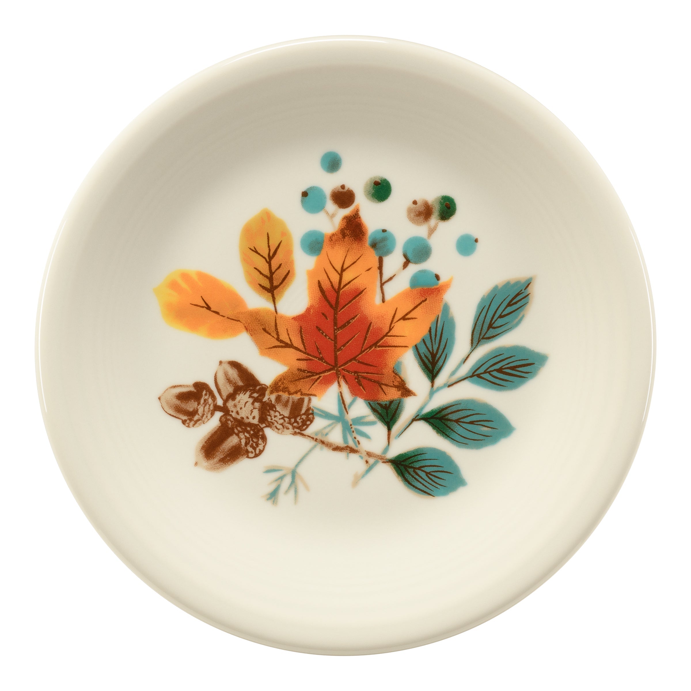 Fiesta Dinnerware - Autumn Fields Classic Rim 7 1/4 Inch Salad Plate - Autumn Fields Classic Rim 7 1/4 Inch Salad Plate
