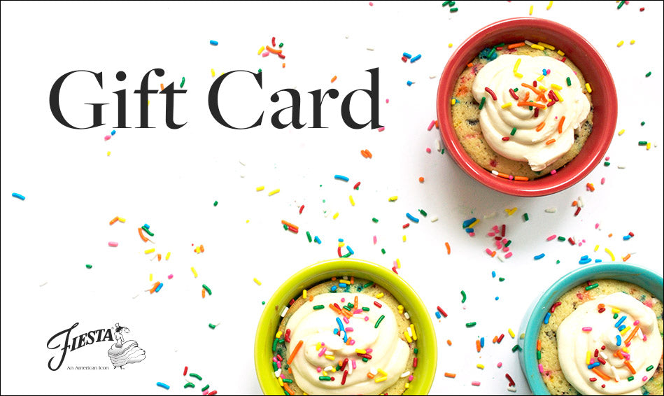 Fiesta Dinnerware - $25 Gift Card - $25 Gift Card