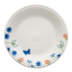 Fiesta Dinnerware - Breezy Floral Classic Rim 10 1/2 Inch Dinner Plate - Breezy Floral Classic Rim 10 1/2 Inch Dinner Plate