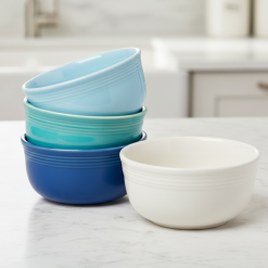 Alternative view of Fiesta Dinnerware - Mixed Coastal Blues All-Purpose 6-Inch 28OZ Gusto Bowls, Set of 4 - Mixed Coastal Blues All-Purpose 6-Inch 28OZ Gusto Bowls, Set of 4