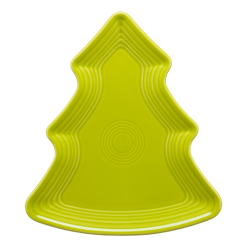 Alternative view of Fiesta Dinnerware - Retired Fiesta Tree Shaped Plate 10 1/8 Inch - Retired Fiesta Tree Shaped Plate 10 1/8 Inch
