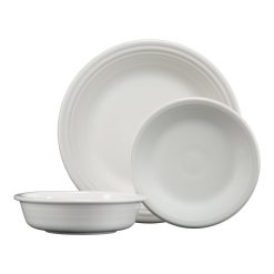 Alternative view of Fiesta Dinnerware - Classic Rim 3-Piece Place Setting, Service for 1 - Classic Rim 3-Piece Place Setting, Service for 1