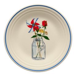 Fiesta Dinnerware - Americana Mason Jar Classic Rim 9 Inch Luncheon Plate - Americana Mason Jar Classic Rim 9 Inch Luncheon Plate