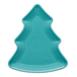 Fiesta Dinnerware - Retired Fiesta Tree Shaped Plate 10 1/8 Inch - Retired Fiesta Tree Shaped Plate 10 1/8 Inch
