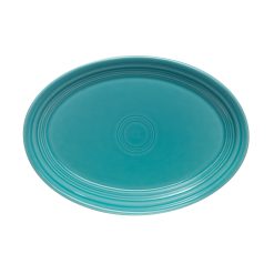 Fiesta Dinnerware - Fiesta 9 5/8 Inch Small Oval Serving Platter - Fiesta 9 5/8 Inch Small Oval Serving Platter