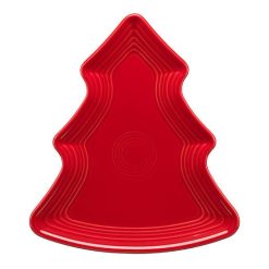 Alternative view of Fiesta Dinnerware - Tree Shaped Plate 10 1/8 Inch - Tree Shaped Plate 10 1/8 Inch