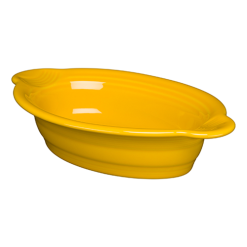 Alternative view of Fiesta Dinnerware - Fiesta 9 1/8 Inch Oval Individual Casserole 13 OZ - Fiesta 9 1/8 Inch Oval Individual Casserole 13 OZ