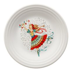 Fiesta Dinnerware - Nutcracker Ballerina Classic Rim 9 Inch Luncheon Plate - Nutcracker Ballerina Classic Rim 9 Inch Luncheon Plate