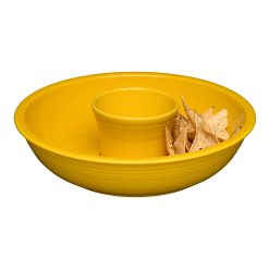 Fiesta Dinnerware - New Retired 2-Piece Chip and Dip Set 12 7/8 Inch - New Retired 2-Piece Chip and Dip Set 12 7/8 Inch