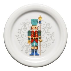 Fiesta Dinnerware - Retired Nutcracker The Guardian 4 3/8 Inch Coaster and Mug Cover - Retired Nutcracker The Guardian 4 3/8 Inch Coaster and Mug Cover