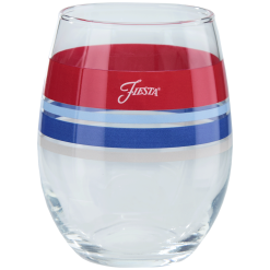 Alternative view of Fiesta Dinnerware - Americana 15 oz. Edgeline Stemless Wine, Set of 4 - Americana 15 oz. Edgeline Stemless Wine, Set of 4