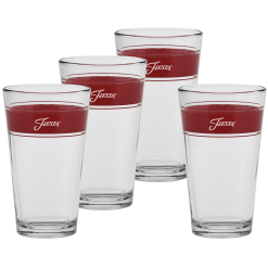 Fiesta Dinnerware - 16 oz. Fiesta® Frame Cooler Scarlet - Set of 4 - 16 oz. Fiesta® Frame Cooler Scarlet - Set of 4