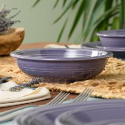 Alternative view of Fiesta Dinnerware - Lavender Classic Rim 8 3/8 Inch Pasta Bowl 34 OZ - Lavender Classic Rim 8 3/8 Inch Pasta Bowl 34 OZ