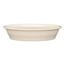 Fiesta Dinnerware - New Retired Linen Oval Baker 10 1/4 Inch 40 OZ - New Retired Linen Oval Baker 10 1/4 Inch 40 OZ