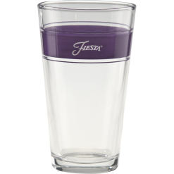 Alternative view of Fiesta Dinnerware - Lavender 16 oz. Frame Cooler Glass - Set of 4 - Lavender 16 oz. Frame Cooler Glass - Set of 4
