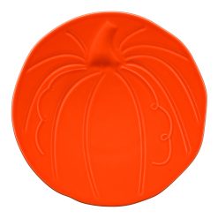 Fiesta Dinnerware - Pumpkin Shaped Plate 8 1/2 Inch - Pumpkin Shaped Plate 8 1/2 Inch