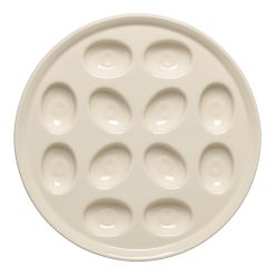 Fiesta Dinnerware - Round Egg Serving Platter 11 1/4 Inch - Round Egg Serving Platter 11 1/4 Inch