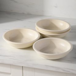 Alternative view of Fiesta Dinnerware - Linen Set of 4 Classic Rim 8 3/8-Inch 34OZ Pasta Bowls - Linen Set of 4 Classic Rim 8 3/8-Inch 34OZ Pasta Bowls