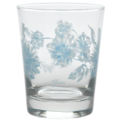 Alternative view of Fiesta Dinnerware - Botanical Floral 15 oz. Tapered Double Old Fashion Glass, Set of 4 - Botanical Floral 15 oz. Tapered Double Old Fashion Glass, Set of 4