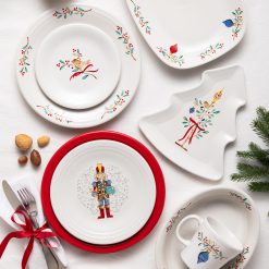 Alternative view of Fiesta Dinnerware - Nutcracker The Giver Classic Rim 9 Inch Luncheon Plate - Nutcracker The Giver Classic Rim 9 Inch Luncheon Plate