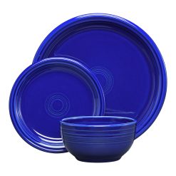 Fiesta Dinnerware - New Retired Bistro Coupe 3-Piece Place Setting, Service for 1 - New Retired Bistro Coupe 3-Piece Place Setting, Service for 1