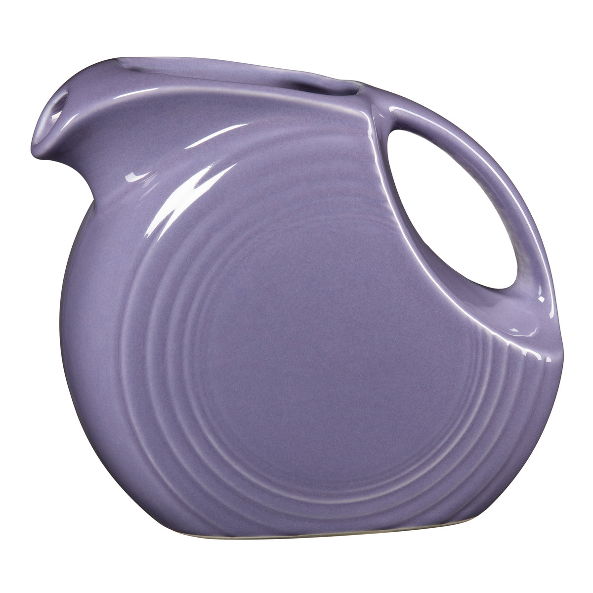 Fiesta Dinnerware - Lavender 67 OZ Large Disk Pitcher - Lavender 67 OZ Large Disk Pitcher