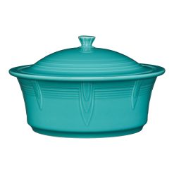 Fiesta Dinnerware - Large 10 Inch Round Covered Casserole 2.8 Quart - Large 10 Inch Round Covered Casserole 2.8 Quart