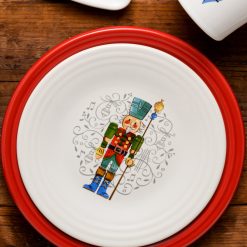 Alternative view of Fiesta Dinnerware - Nutcracker The Guardian Classic Rim 9 Inch Luncheon Plate - Nutcracker The Guardian Classic Rim 9 Inch Luncheon Plate