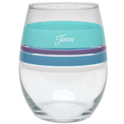 Alternative view of Fiesta Dinnerware - Retired 15 oz. Fiesta® Edgeline Stemless Wine Coastal, Set of 4 - Retired 15 oz. Fiesta® Edgeline Stemless Wine Coastal, Set of 4