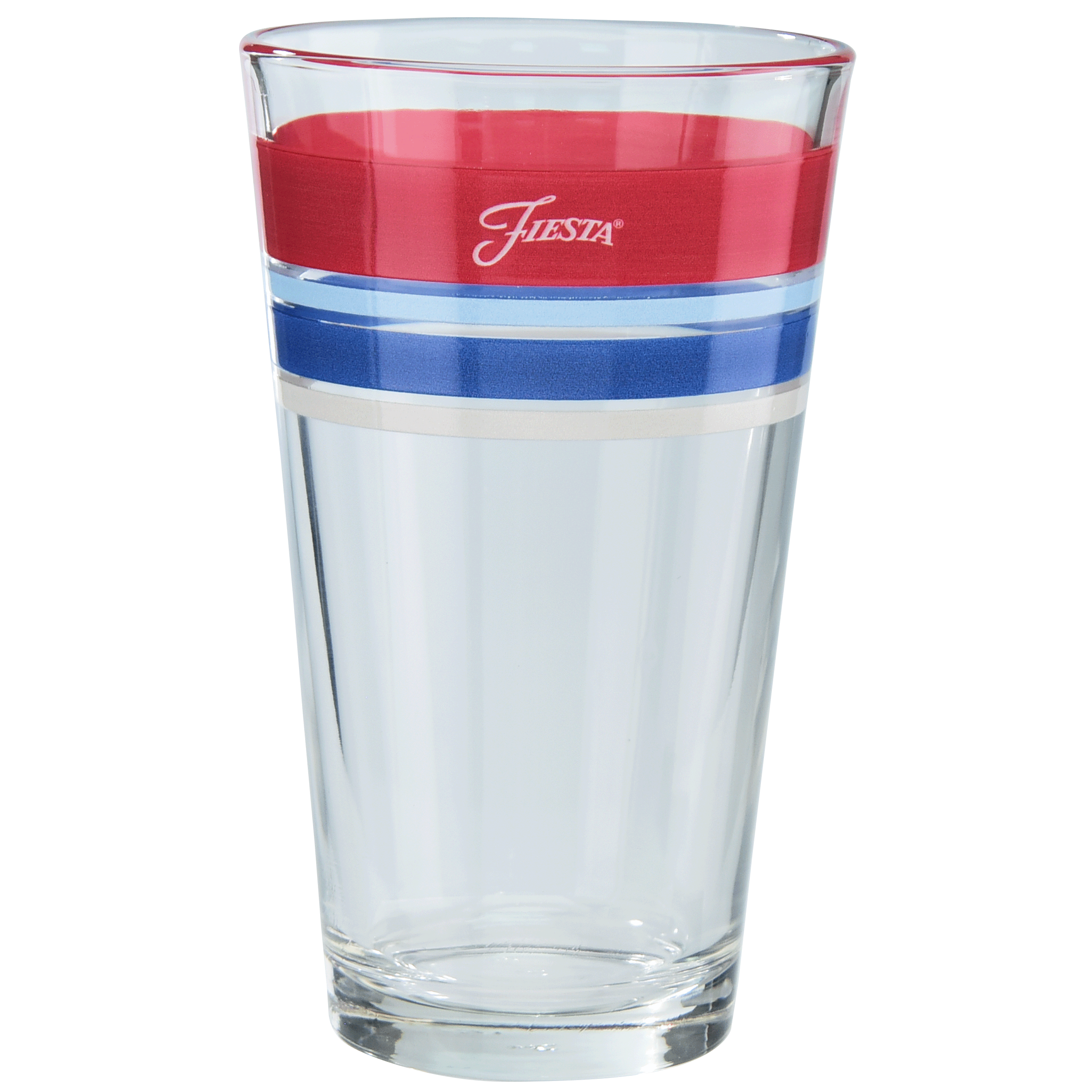 Fiesta Dinnerware - Americana 16 oz. Edgeline Cooler Glass - Set of 4 - Americana 16 oz. Edgeline Cooler Glass - Set of 4 - Image 2