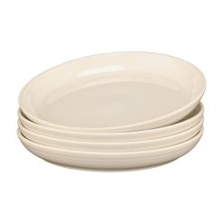 Fiesta Dinnerware - Linen Set of 4 Coupe 10 3/8 Inch Dinner Bowl 40 OZ - Linen Set of 4 Coupe 10 3/8 Inch Dinner Bowl 40 OZ