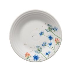 Fiesta Dinnerware - Breezy Floral Classic Rim 9 Inch Luncheon Plate - Breezy Floral Classic Rim 9 Inch Luncheon Plate