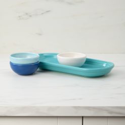 Alternative view of Fiesta Dinnerware - Coastal Blues Mixed Colors 4-Piece Condiment Set - Coastal Blues Mixed Colors 4-Piece Condiment Set