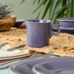 Alternative view of Fiesta Dinnerware - Lavender Classic Ring Handle 10 1/4 OZ Mug - Lavender Classic Ring Handle 10 1/4 OZ Mug