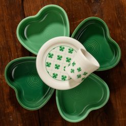 Alternative view of Fiesta Dinnerware - St. Patrick's 4 3/8 Inch Coaster and Mug Cover - St. Patrick's 4 3/8 Inch Coaster and Mug Cover