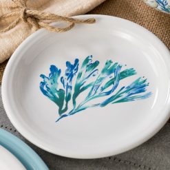 Alternative view of Fiesta Dinnerware - New Retired Coastal Bistro Coupe 7 1/4 Inch Salad Plate - New Retired Coastal Bistro Coupe 7 1/4 Inch Salad Plate