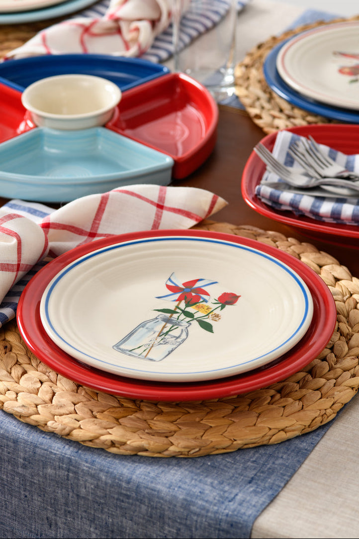 Fiesta Dinnerware - Americana Mason Jar Classic Rim 9 Inch Luncheon Plate - Americana Mason Jar Classic Rim 9 Inch Luncheon Plate - Image 2