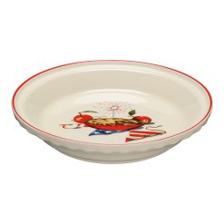 Alternative view of Fiesta Dinnerware - Americana Apple Pie 10 1/4 Inch Deep Dish Pie Baker 44OZ - Americana Apple Pie 10 1/4 Inch Deep Dish Pie Baker 44OZ