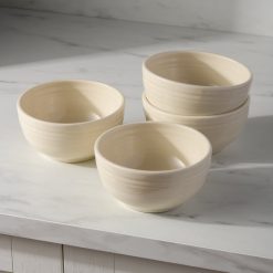 Alternative view of Fiesta Dinnerware - Linen Bistro Coupe 5 1/2 Inch Cereal Bowl 22 oz, Set of 4 - Linen Bistro Coupe 5 1/2 Inch Cereal Bowl 22 oz, Set of 4