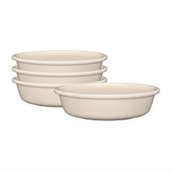 Fiesta Dinnerware - Linen Set of 4 Classic Rim 6 7/8 Inch Cereal Bowl 19 OZ - Linen Set of 4 Classic Rim 6 7/8 Inch Cereal Bowl 19 OZ