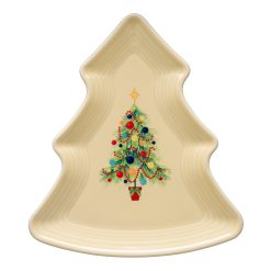 Fiesta Dinnerware - Christmas Tree Tree Shaped Plate 10 1/8 Inch - Christmas Tree Tree Shaped Plate 10 1/8 Inch