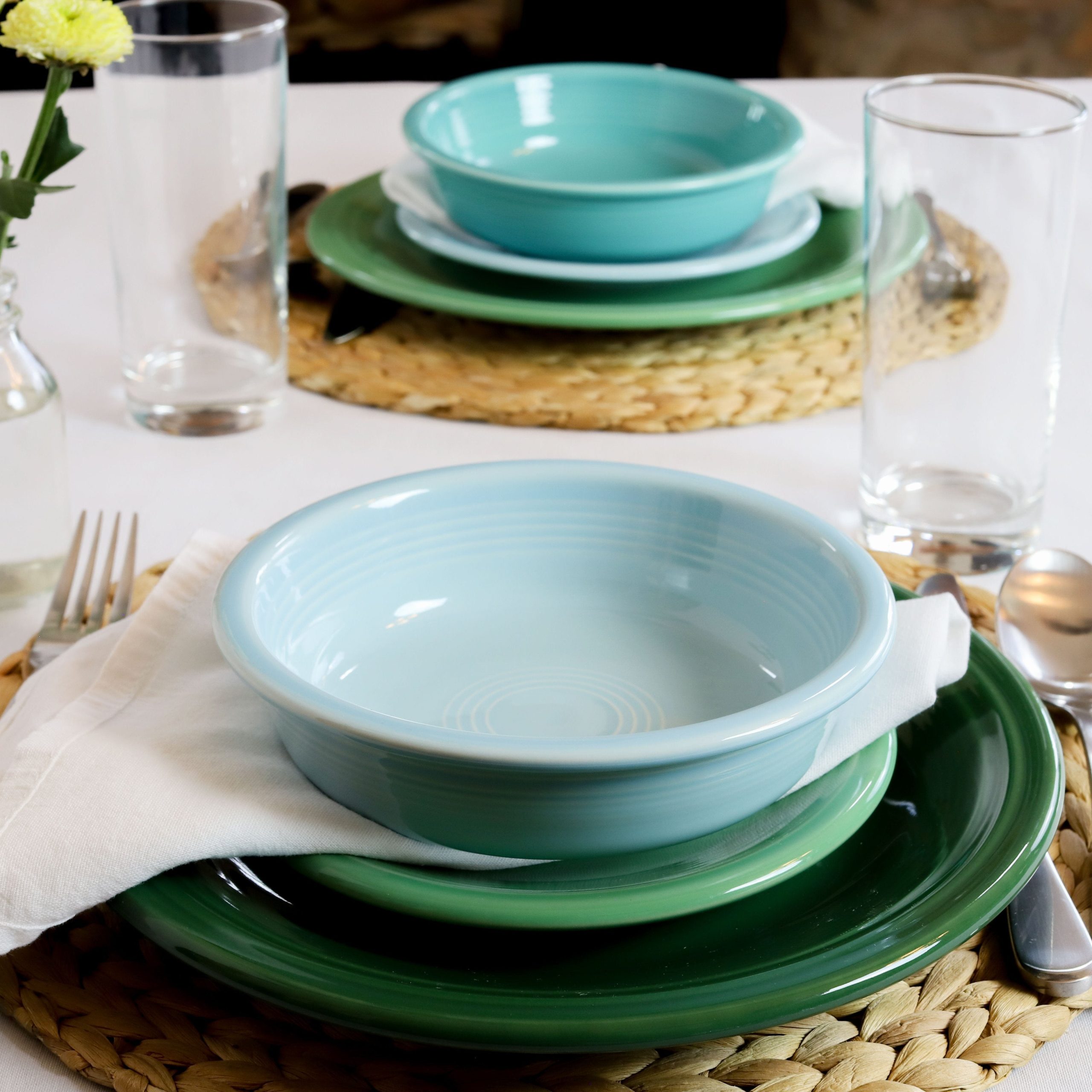 Fiesta Dinnerware - Classic Rim 6 7/8 Inch Cereal Bowl 19 OZ - Classic Rim 6 7/8 Inch Cereal Bowl 19 OZ - Image 3